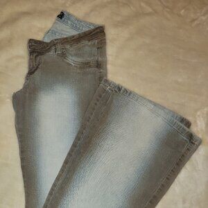 Bonair Jeans 34 Vintage Light Brown Wash with Beige Fade